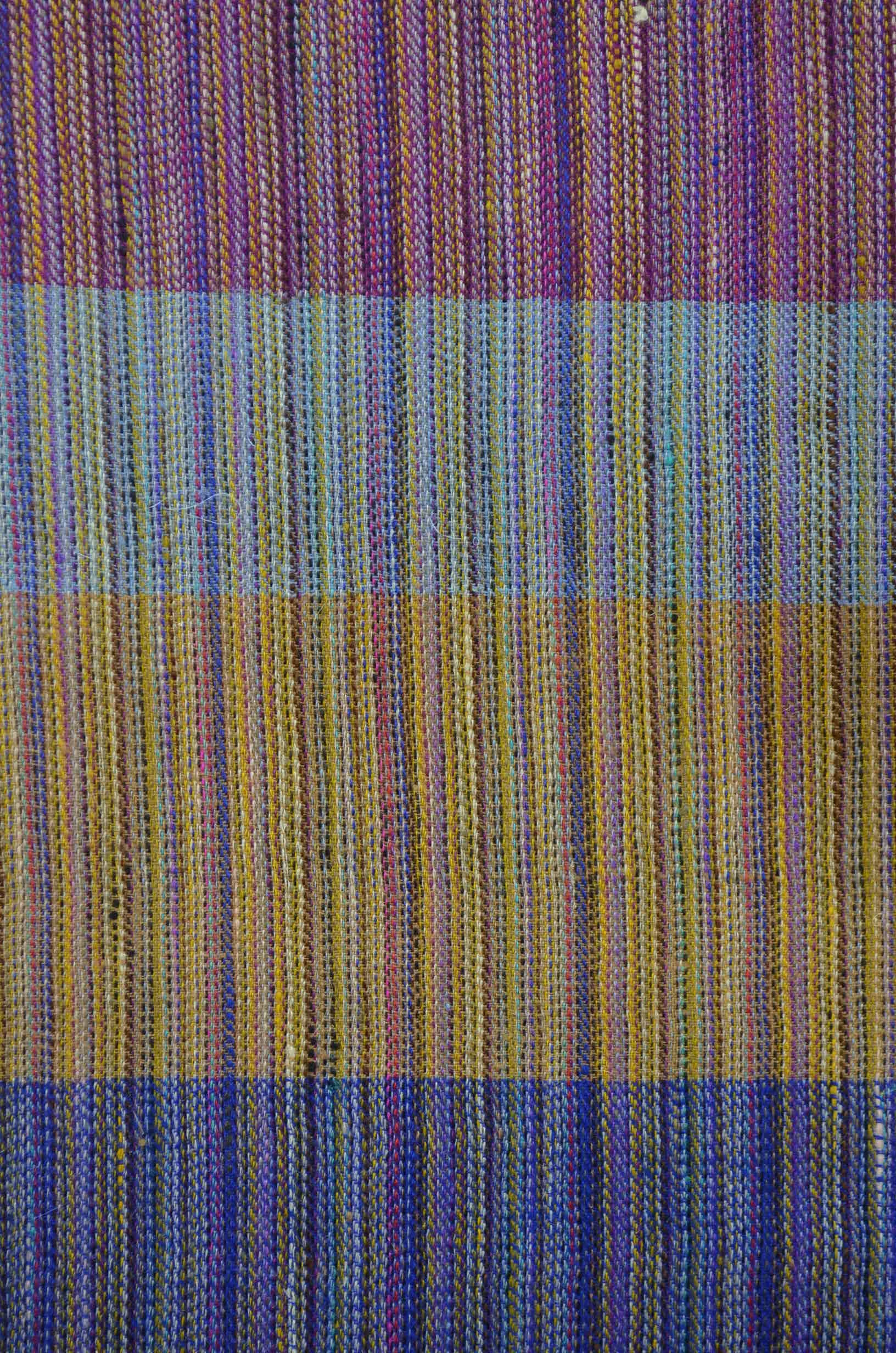 Multi Color Big Strip Handwoven Cashmere Pashmina Shawl