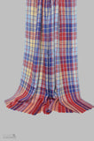 Beautiful Plaid Handwoven Cashmere Pashmina Shawl