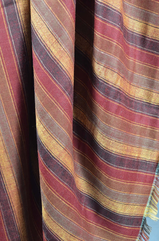 3 Yard Reversible Pashmina Check Shawl