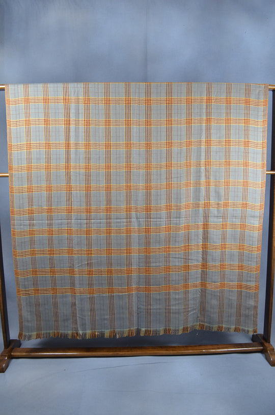 3 Yard Check Reversible Pashmina Shawl