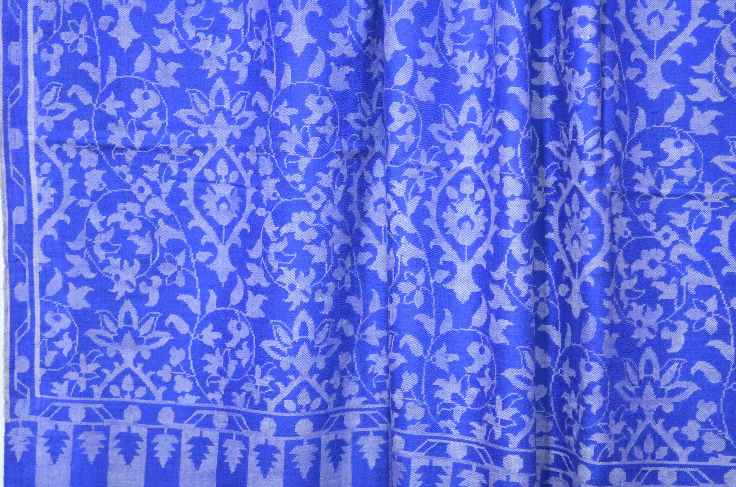 Blue Kani Jamawar Shawl