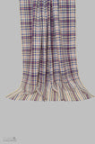 Beautiful Plaid Handwoven Cashmere Pashmina Shawl