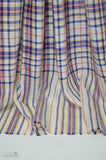 Beautiful Plaid Handwoven Cashmere Pashmina Shawl