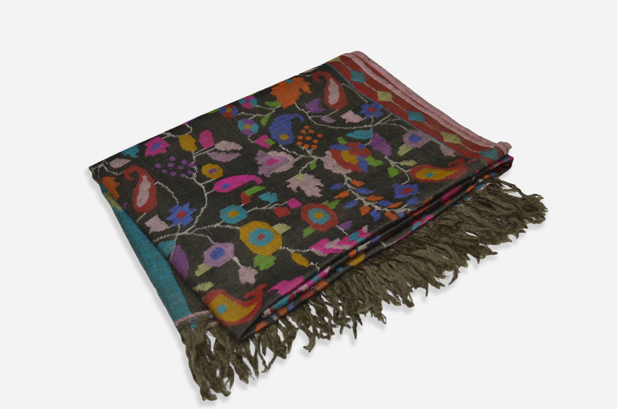 Black Kani Jamawar Shawl