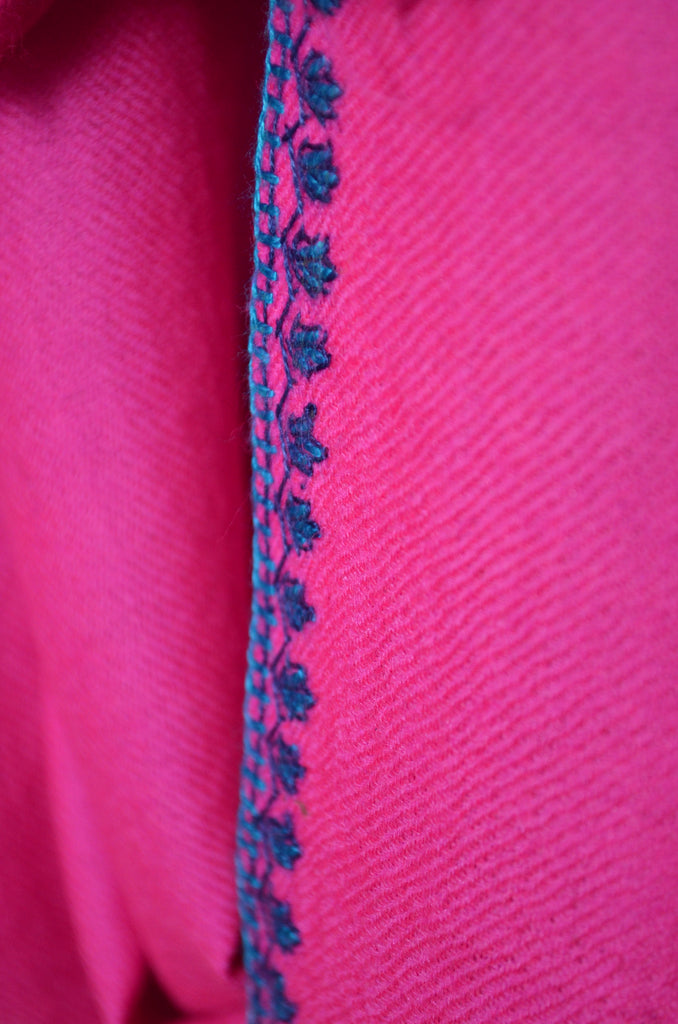 Violet Sozni Embroidery Shawl