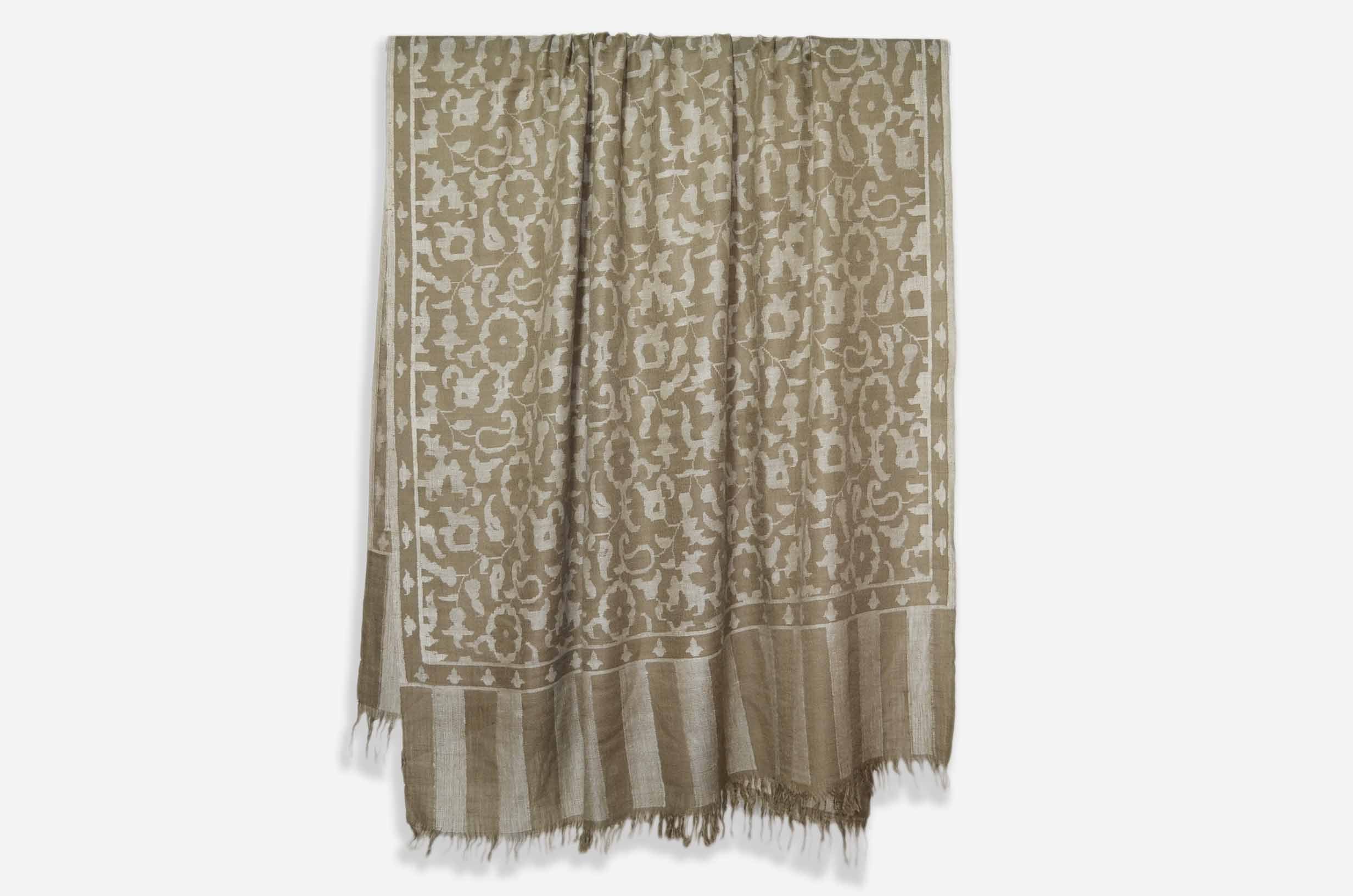 Shop for this beautiful natural kani cashmere pashmina shawl | Pure Kashmir