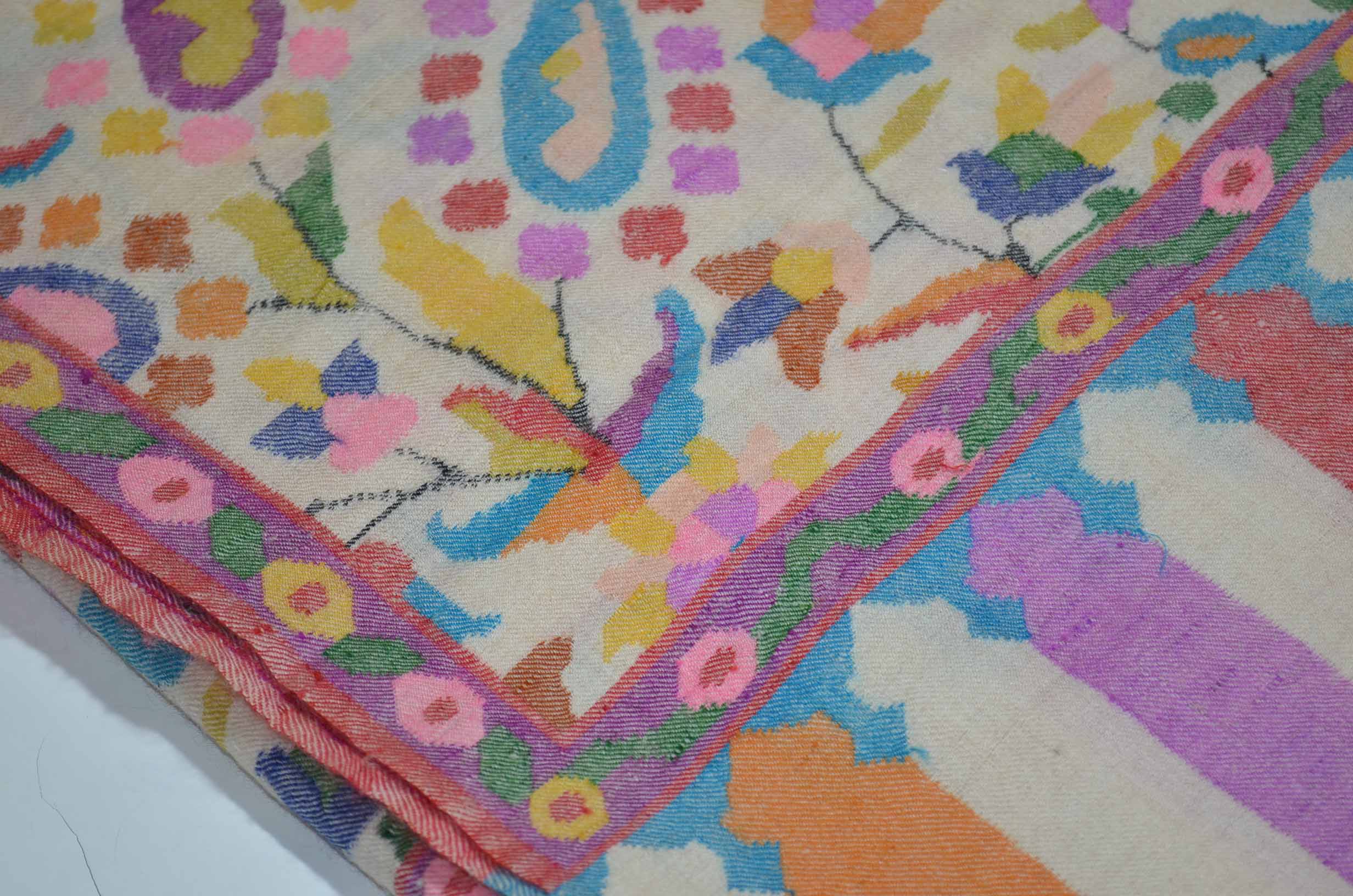 Shop Ivory Kani Jamawar Cashmere Pashmina Shawl | Pure Kashmir