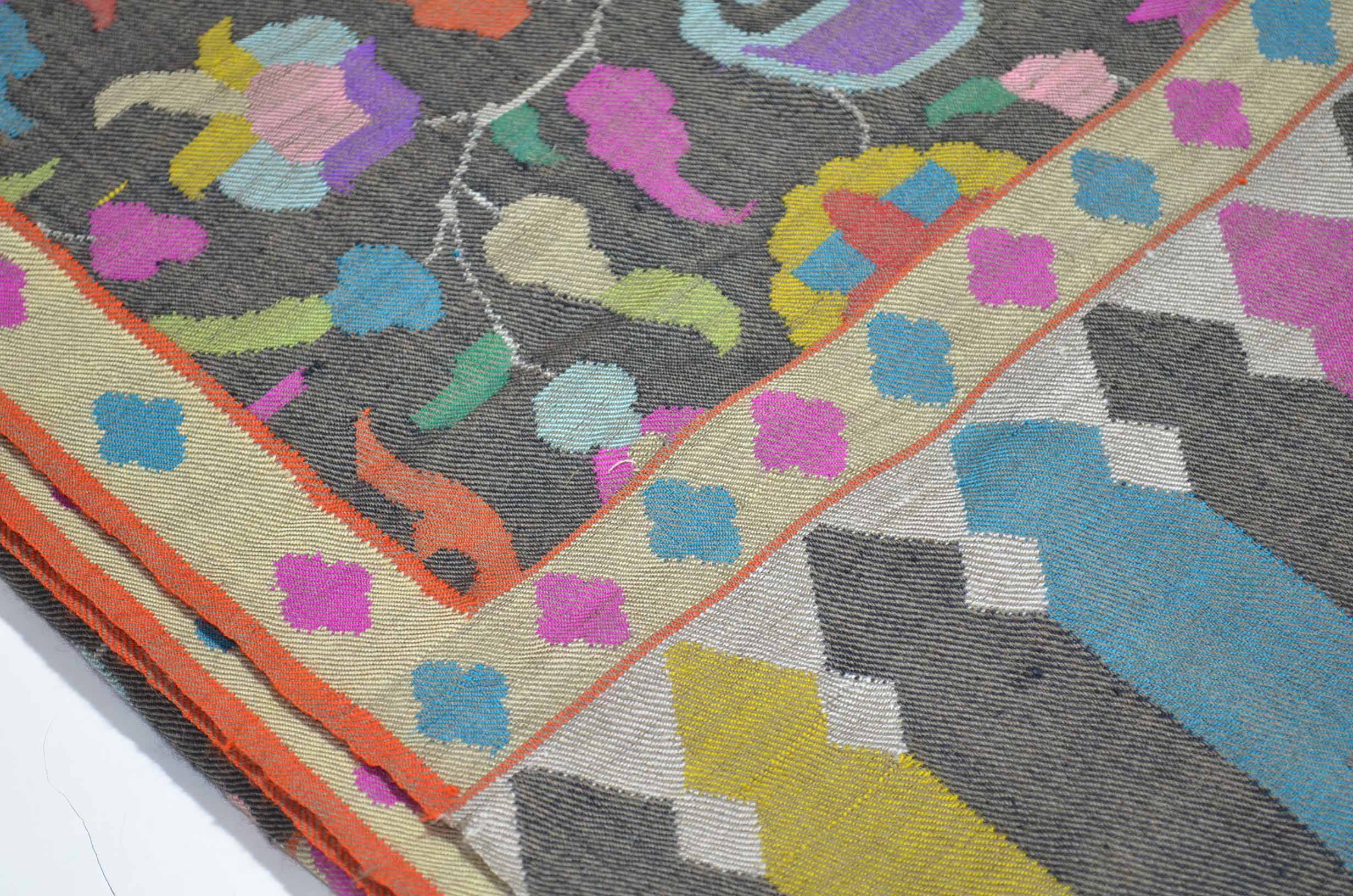 Black Kani Pashmina Jamwar Shawl