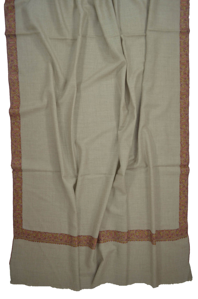 Natural Base Hashi Dar Pashmina Shawl