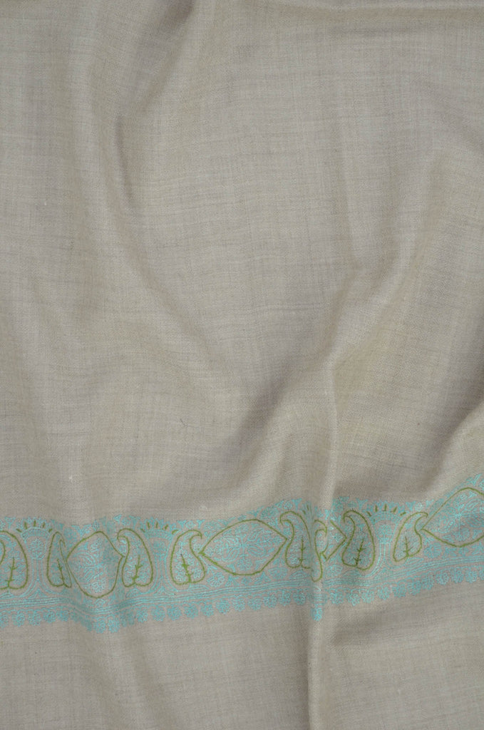 Natural Base Hashi Dar Pashmina Shawl