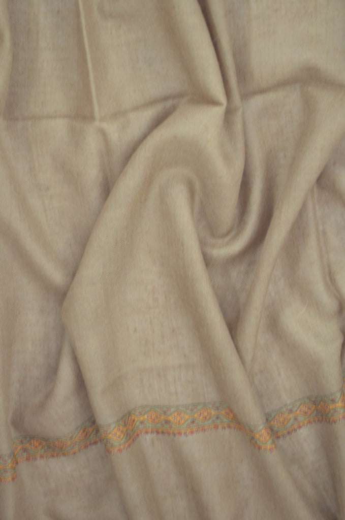 Natural Base Hashi Dar Pashmina Shawl