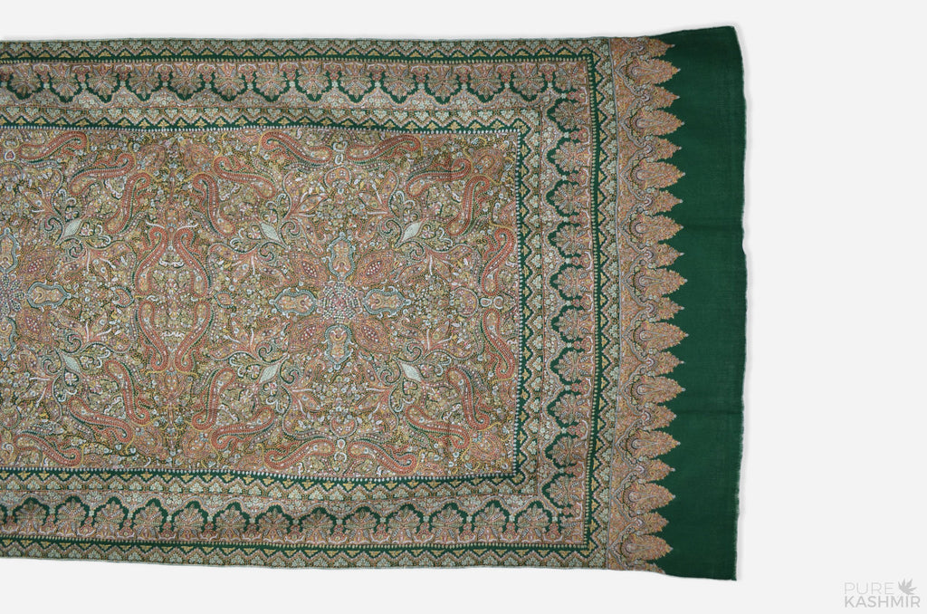 bottle-green-cashmere-pashmina-jamawar-shawl