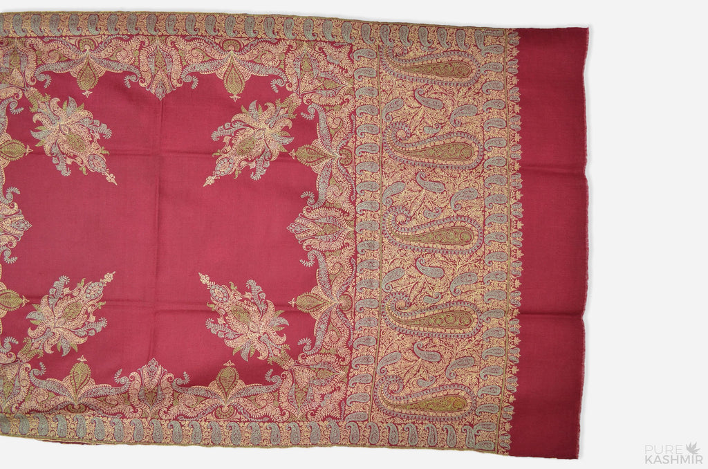 beautiful-maroon-cashmere-pashmina-jamawar-shawl