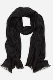 Black Cashmere Pashmina Handwoven Scarf/Shawl