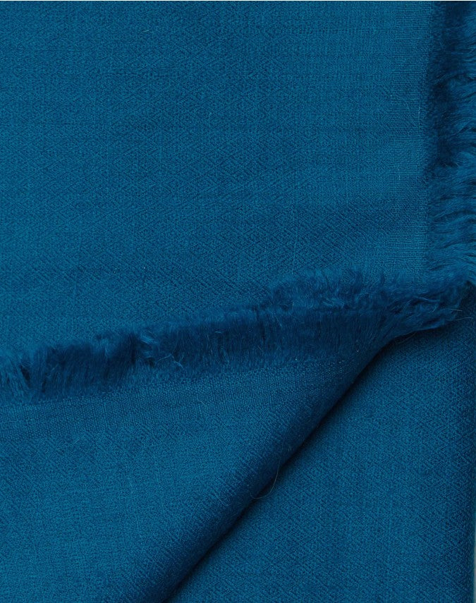 Royal Blue Cashmere Travel Wrap