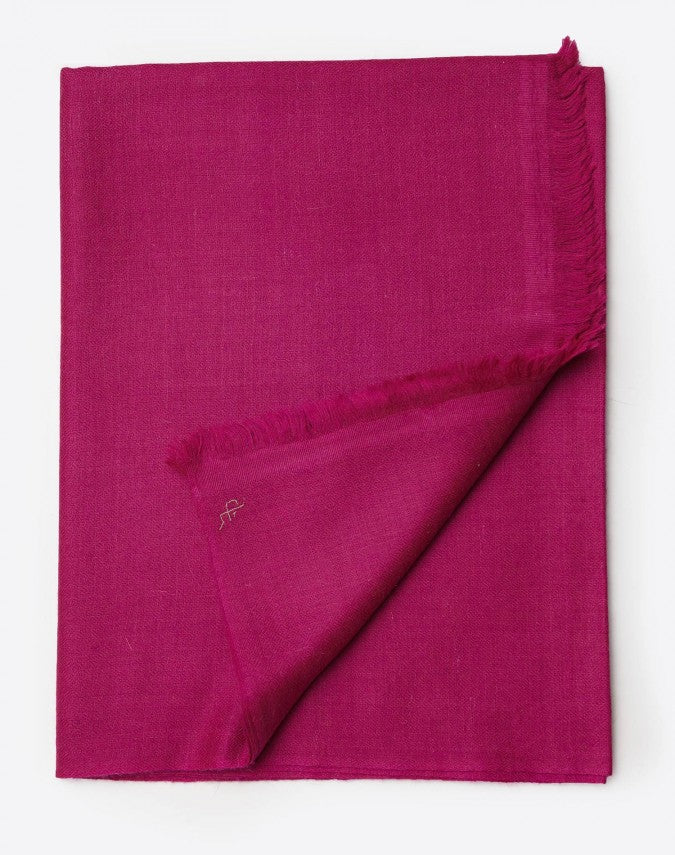 Pink Cashmere Travel Wrap