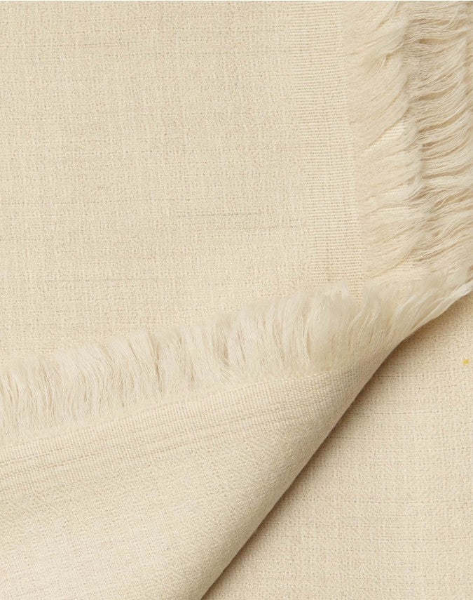 White Cashmere Travel Wrap