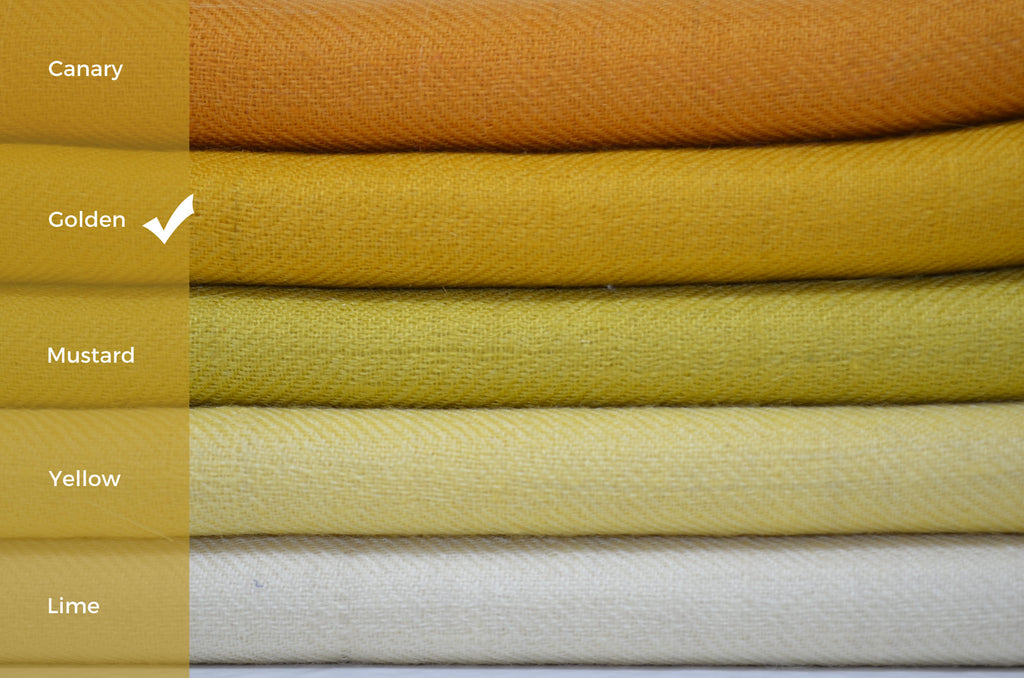 golden kashmiri pashmina scarf/shawl