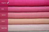 Beautifully light and scrumptiously soft "Magenta" Cashmere Scarf is hand woven from the highest grade of 100% pure Cashmere from Kashmir.