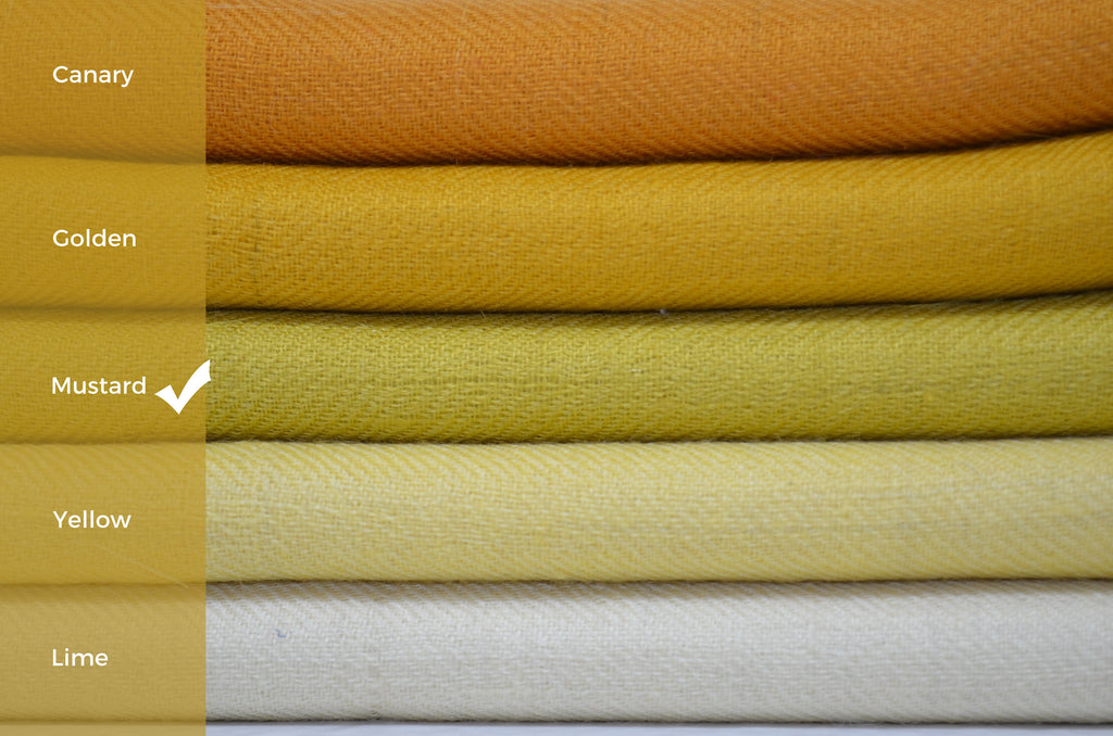 Mustard kashmiri pashmina scarf/shawl