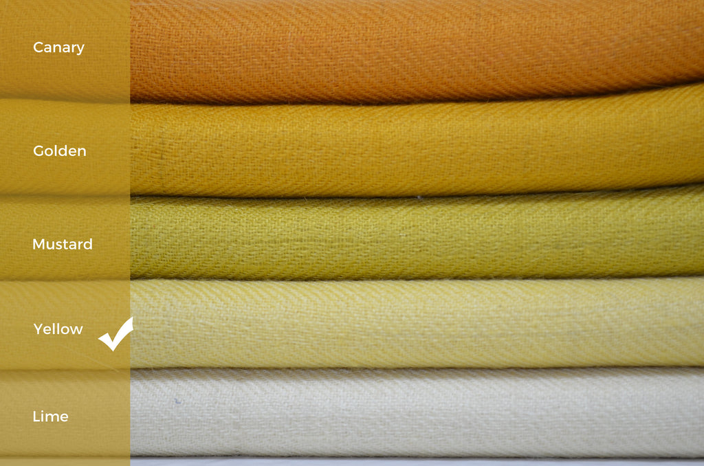 Yellow Kashmiri Pashmina Scarf/Shawl
