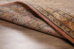 Ivory And Mustard kashmir carpet