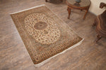 Cloud White kashmir carpet