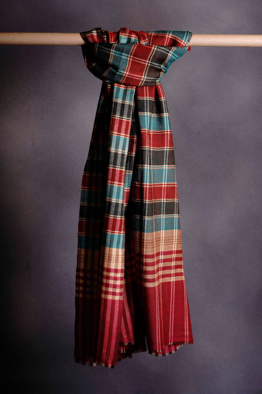 Multi Color Handwoven Cashmere Pashmina Scarf