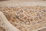 Cloud White kashmir carpet