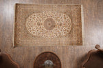 Cloud White kashmir carpet