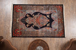 Navy and Sky Blue kashmir carpet