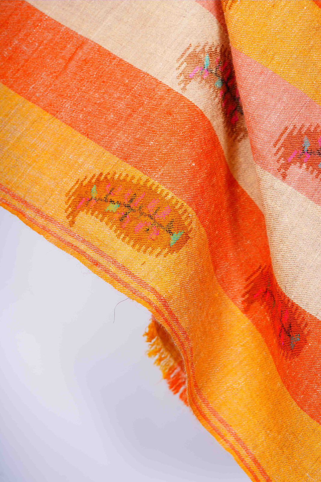 Multicolor Stripe Pashmina Shawl