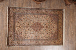 Beige And Brown Tone Kashmir Carpet