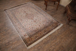 Beige And Brown Tone Kashmir Carpet