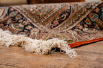 Ivory And Rust kashmir carpet