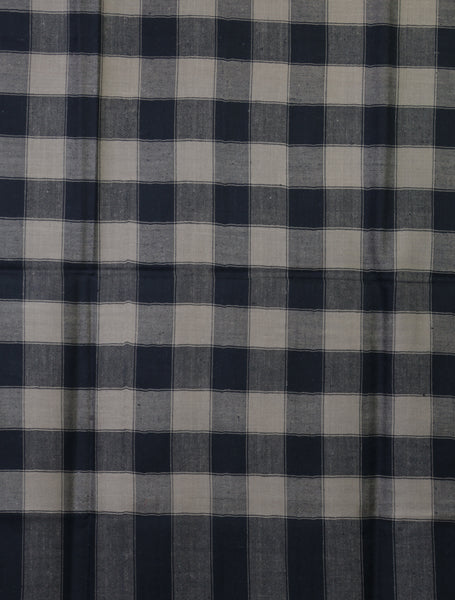Black  Border Checked handwoven Cashmere Pashmina Shawl