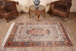 Antique Ivory kashmir carpet