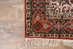 Antique Ivory kashmir carpet
