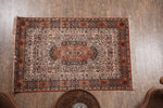 Antique Ivory kashmir carpet
