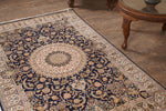Pearled Ivory kashmir carpet