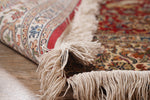 Ruby Red kashmir carpet