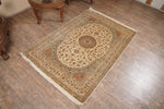 Old Gold kashmir carpet