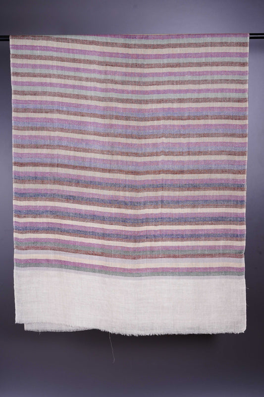 Multicolor stripe Cashmere Pashmina Scarf