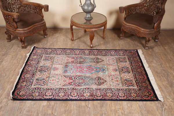 Sapphire Blue kashmir carpet