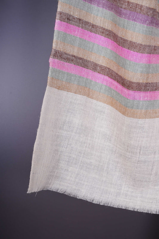 Multicolor stripe Cashmere Pashmina Scarf