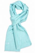Artic Blue Cashmere Scarf