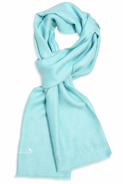Artic Blue Cashmere Scarf