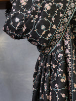 Black Base Jali Embroidery Cashmere Pashmina Shawl