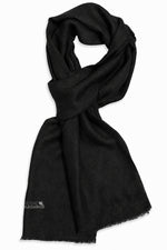 Black Cashmere Scarf