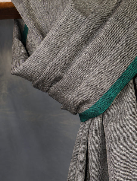 black and natural classic Plaid Pure Cashmere Pashmina Shawl